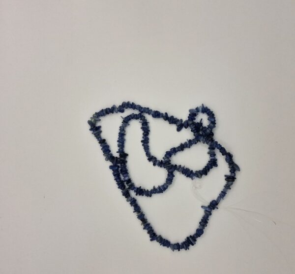 Siraguri din pietre semipretioase, cips, cca. 80cm lungime, lapis lazuli